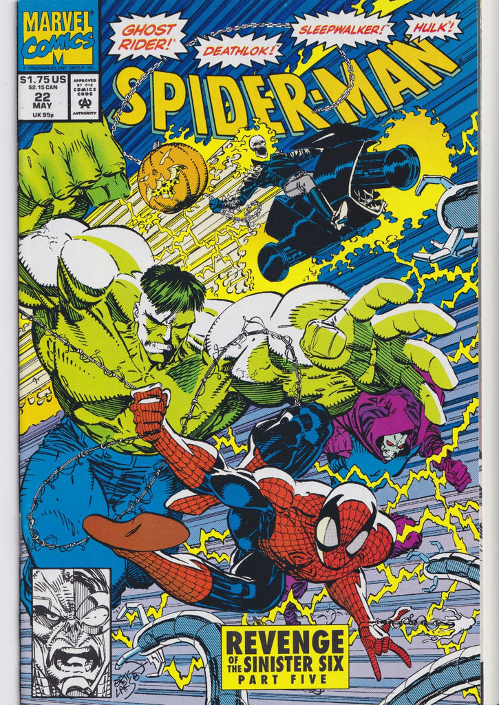 Spider-Man #18-23 (1992) full set  x6 #  Sinister Six VF