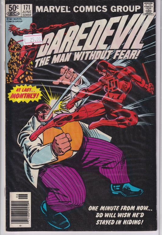 Daredevil #171 (1980) Kingpin Miller F+ - French Comics Lovers