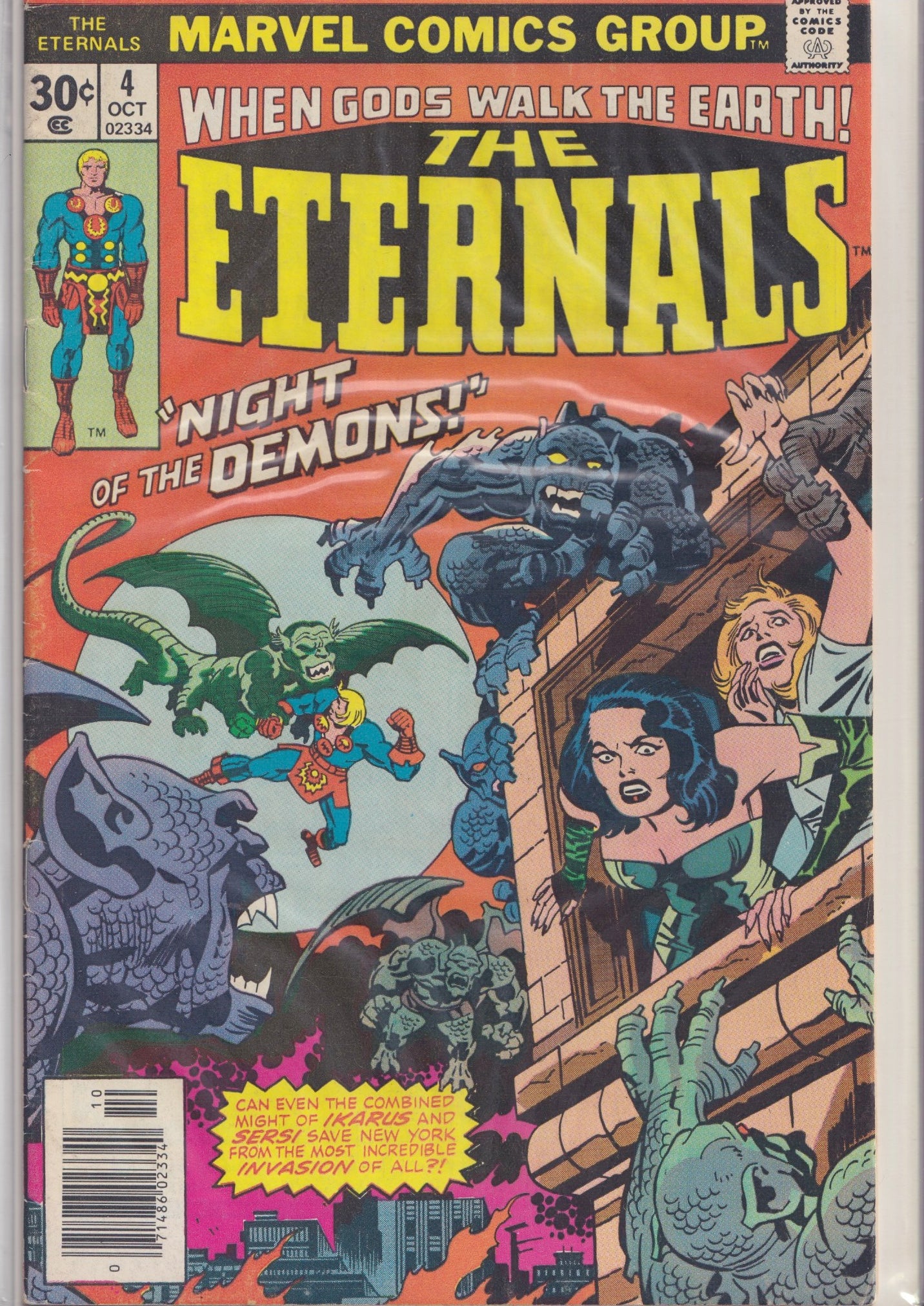 Eternals #1-18+Annual #1 (1976) full serie complete  The Original Kirby serie Very Fine