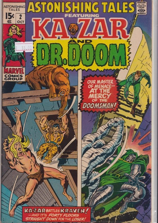 Astonishing Tales #2 (1970) Doom Vf - French Comics Lovers