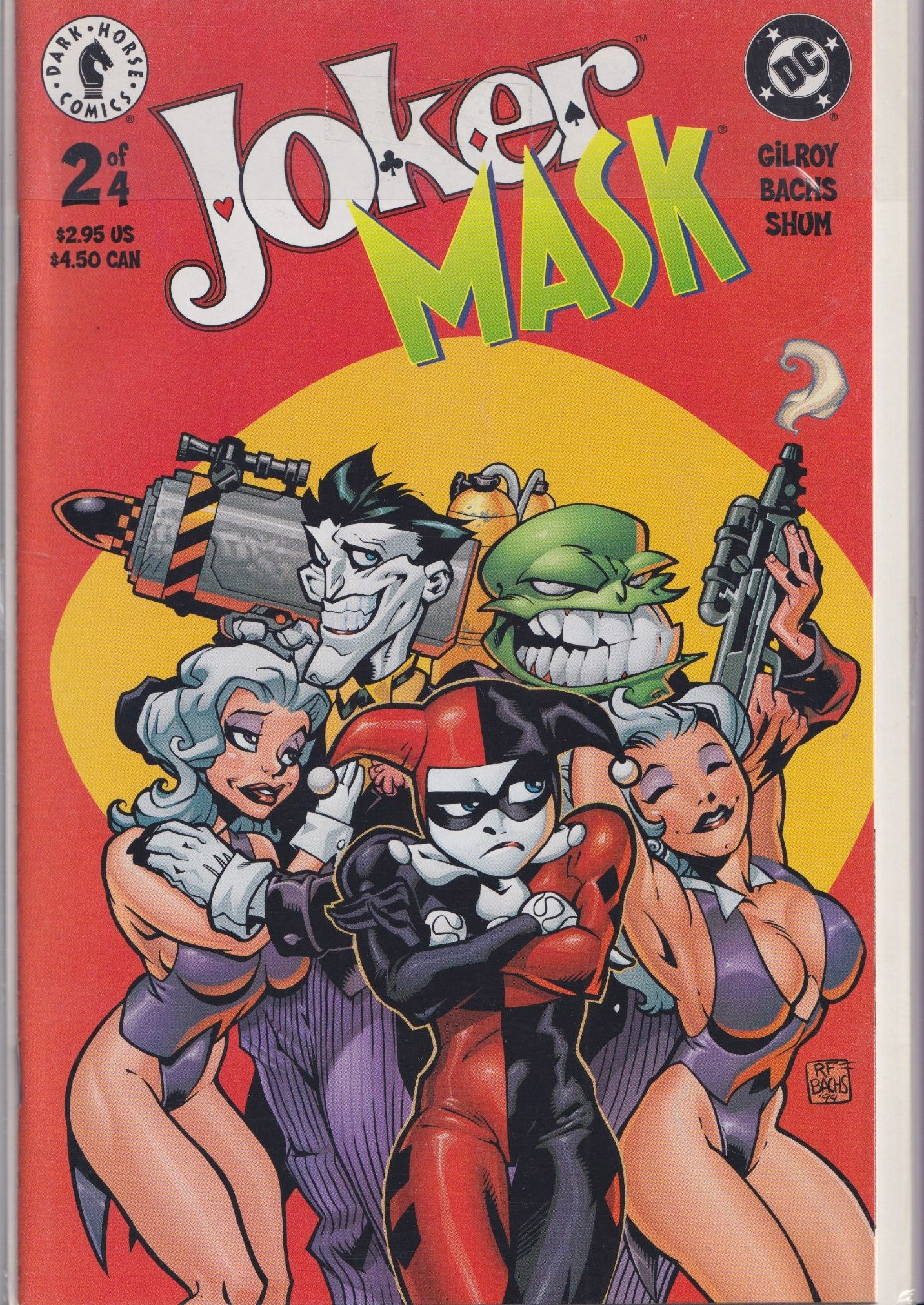 Joker/Mask #1-4 full set (2001) Very Fine