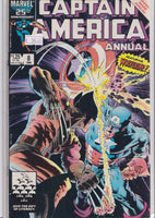 Captain America Annual #8 (1986) Cap vs Wolverine VF - French Comics Lovers