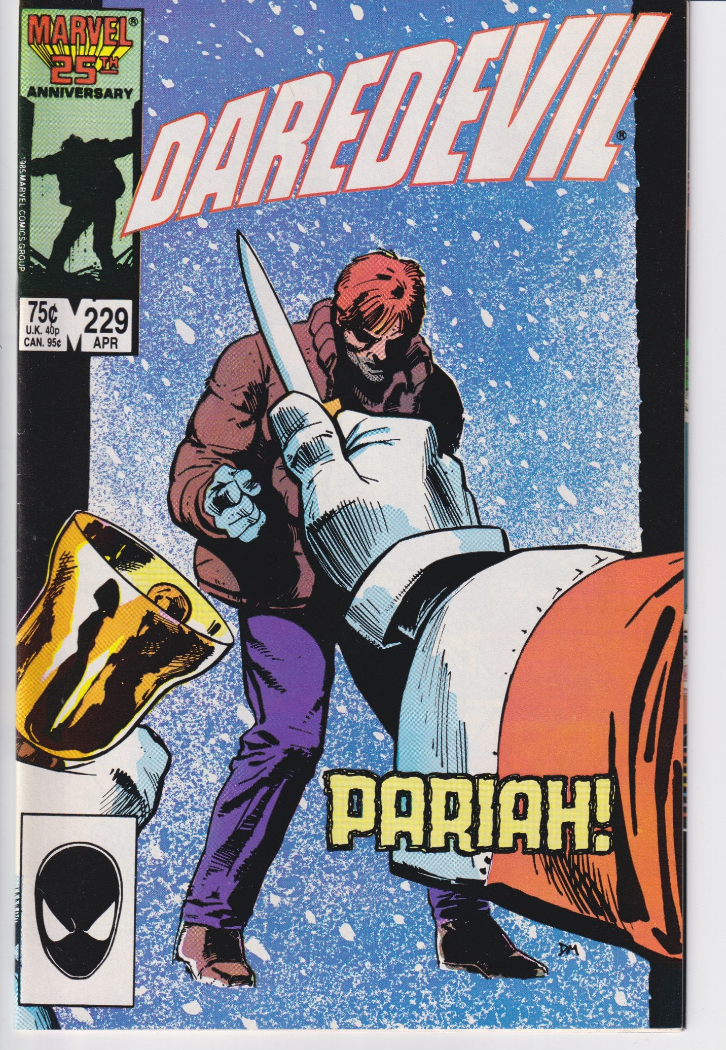 Daredevil Born again #227-231 (1986) full set VF - French Comics Lovers