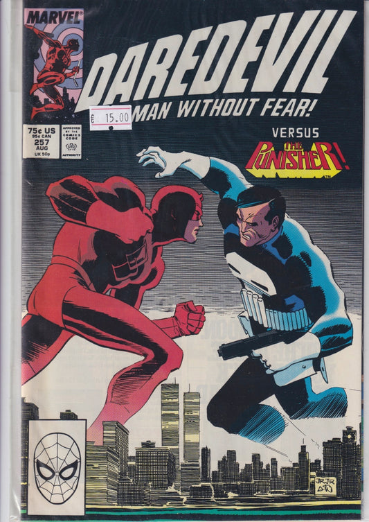 Daredevil #257 (1988) Punisher VF - French Comics Lovers