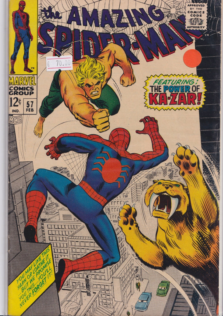 Amazing Spider-Man #57 VF - French Comics Lovers