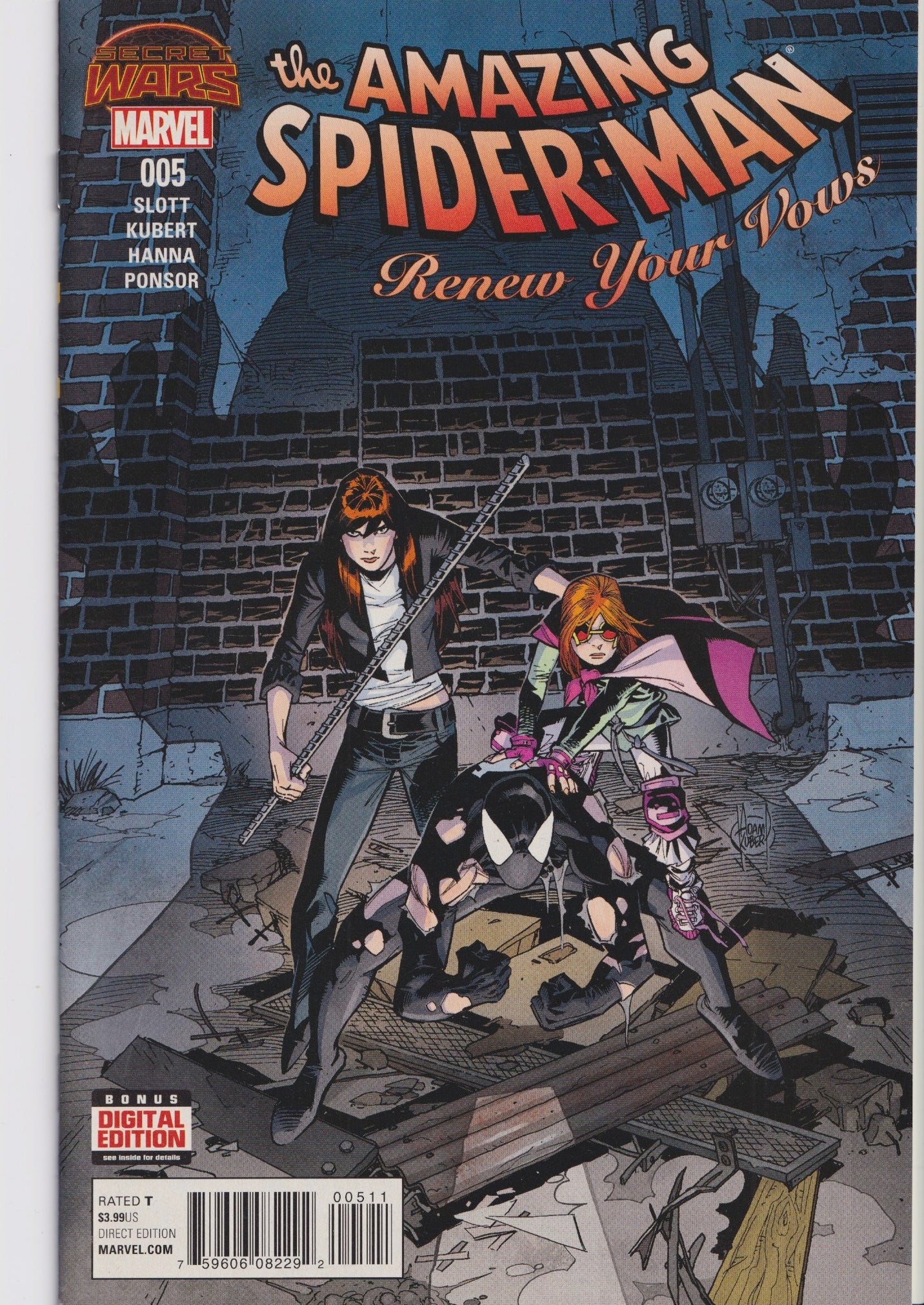 Amazing Spider-Man :Renew your vows #1-5 (2015) Full set VF