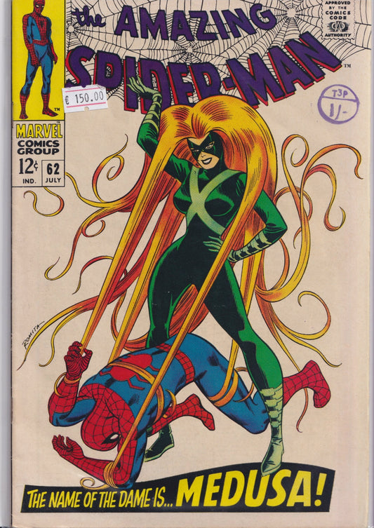 Amazing Spider-Man #62 Classic cover - French Comics Lovers