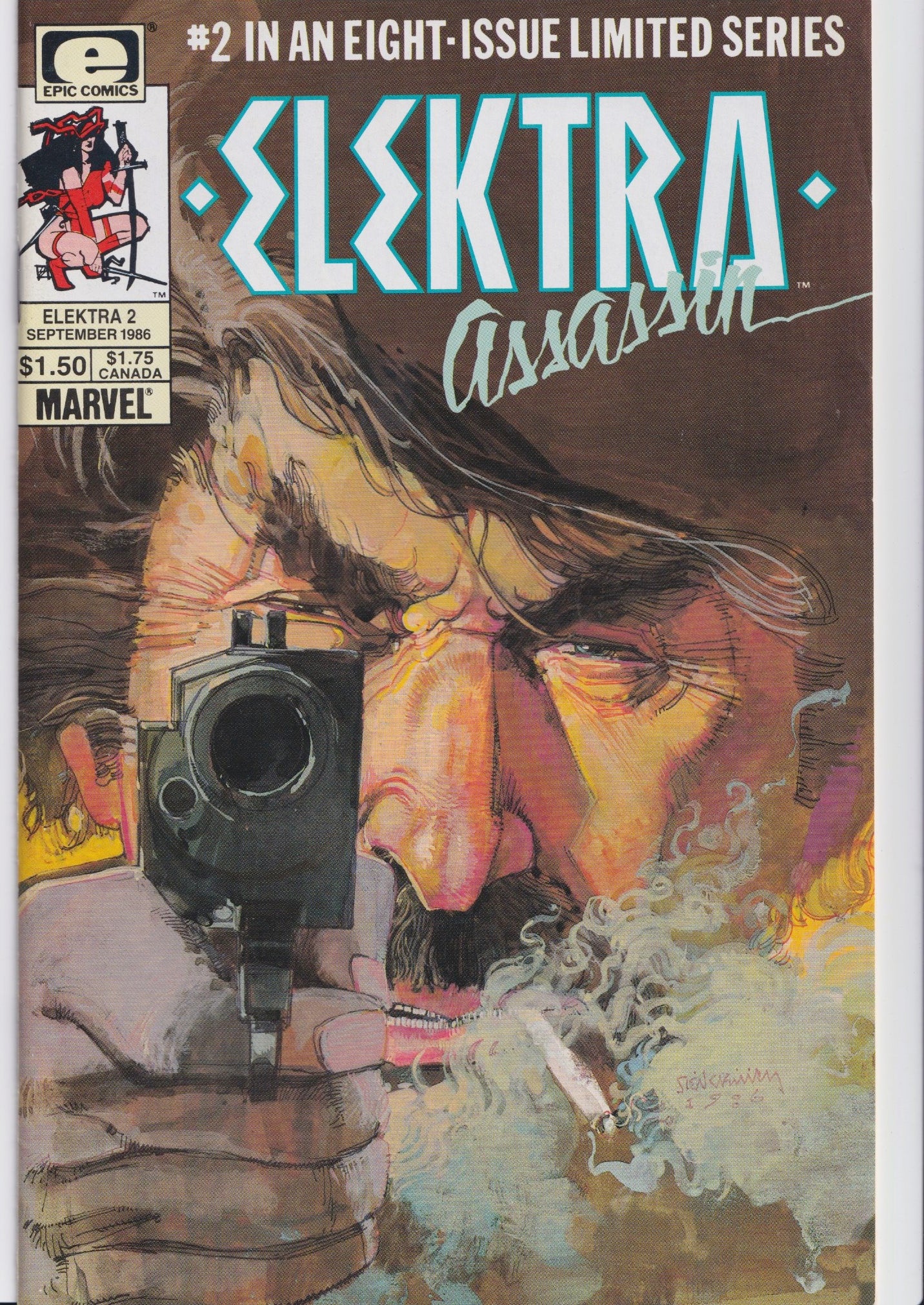 Elektra Assassin #1-8 (1986) Full set Classic Miller/Sienkiewicz story VF - French Comics Lovers