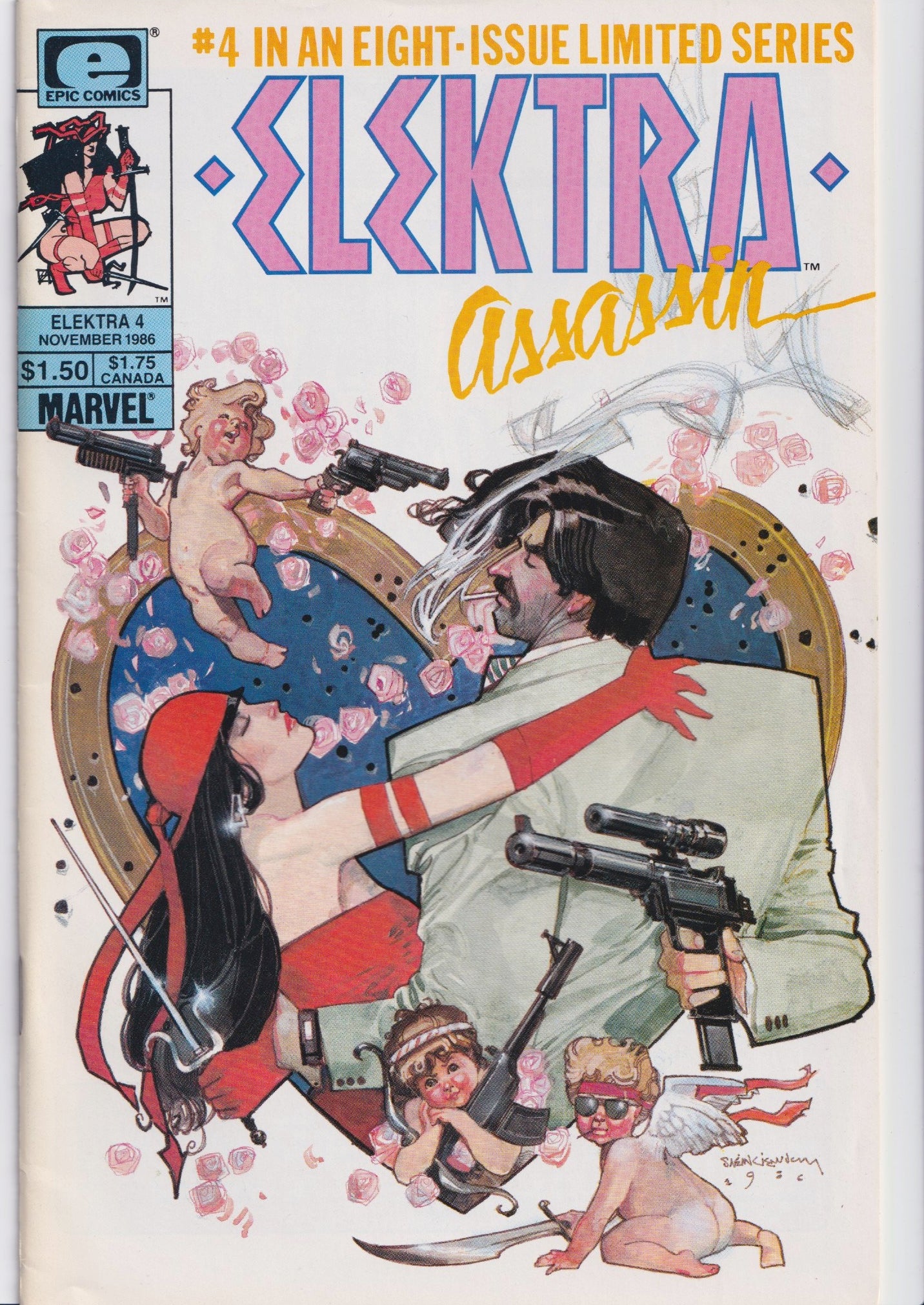 Elektra Assassin #1-8 (1986) Full set Classic Miller/Sienkiewicz story VF - French Comics Lovers