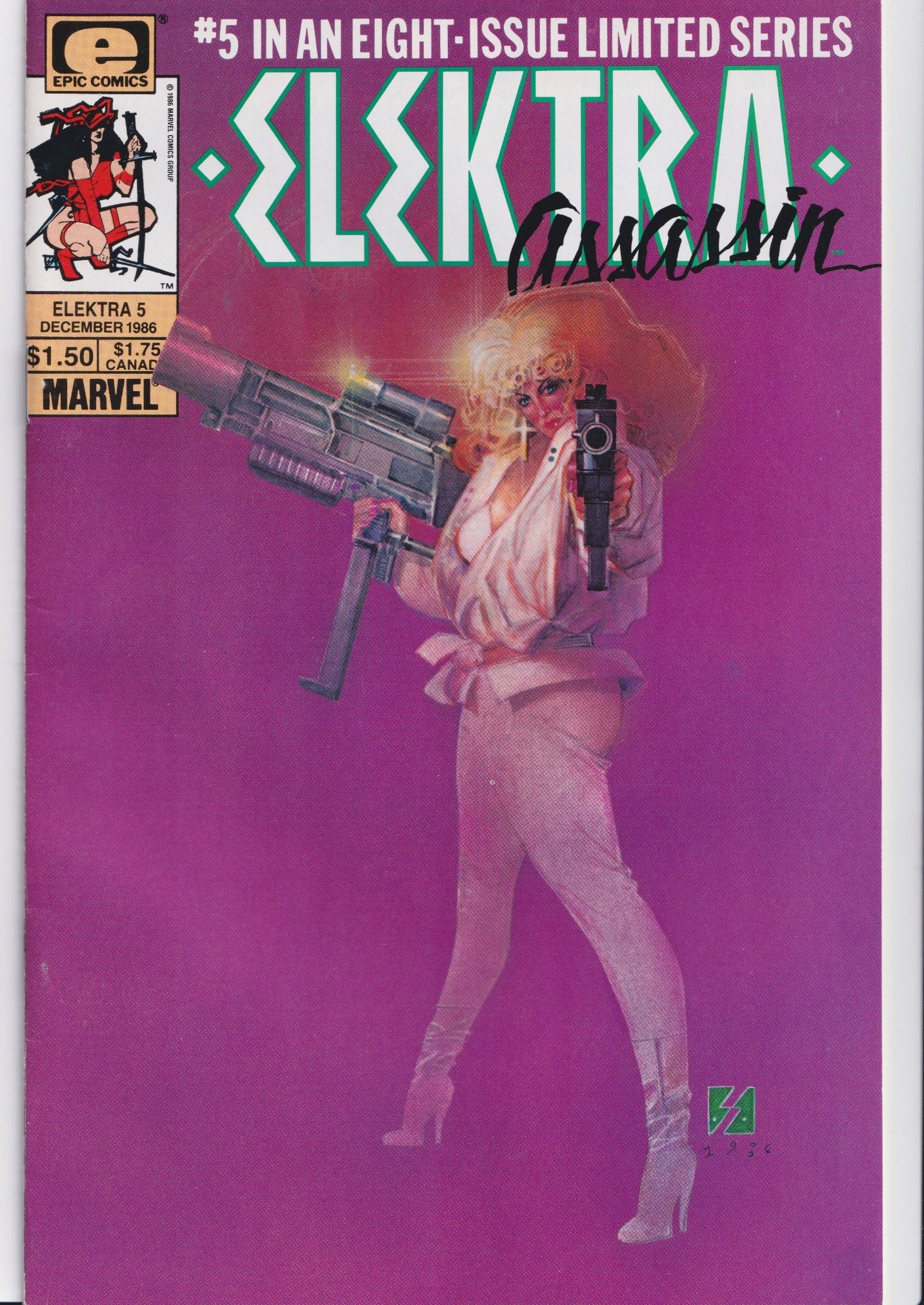 Elektra Assassin #1-8 (1986) Full set Classic Miller/Sienkiewicz story VF - French Comics Lovers
