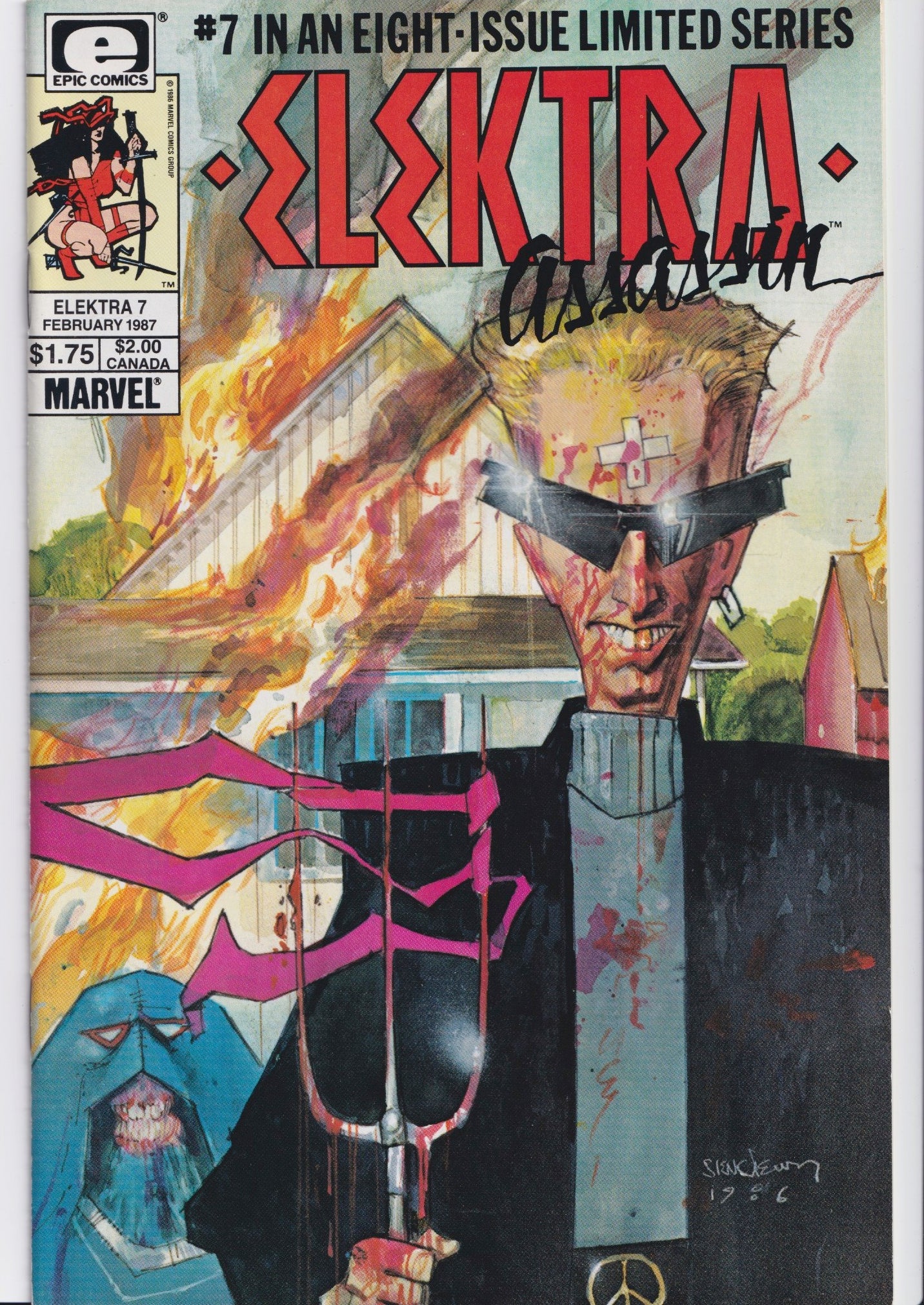Elektra Assassin #1-8 (1986) Full set Classic Miller/Sienkiewicz story VF - French Comics Lovers