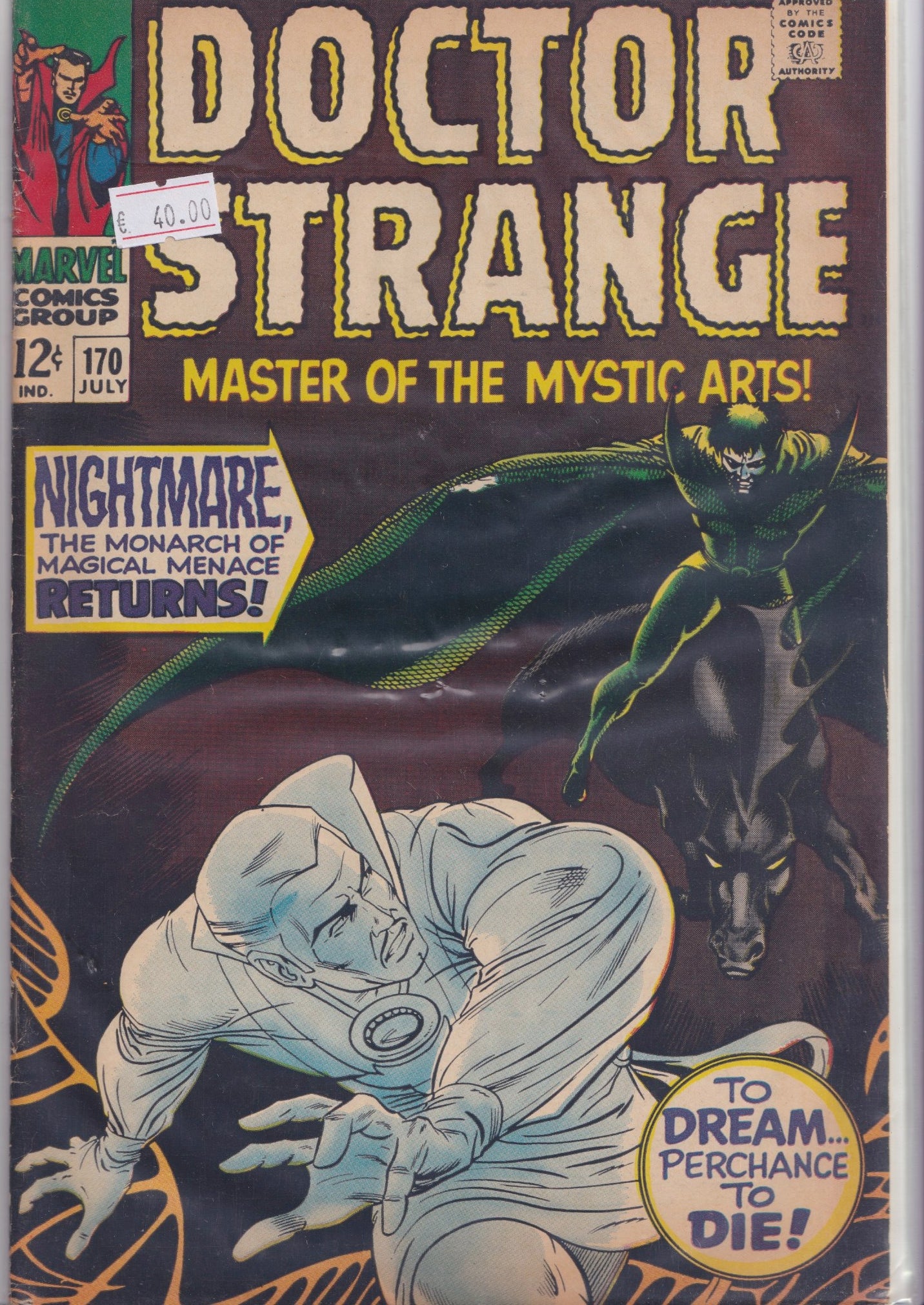 Dr Strange #170 (1968) VF - French Comics Lovers