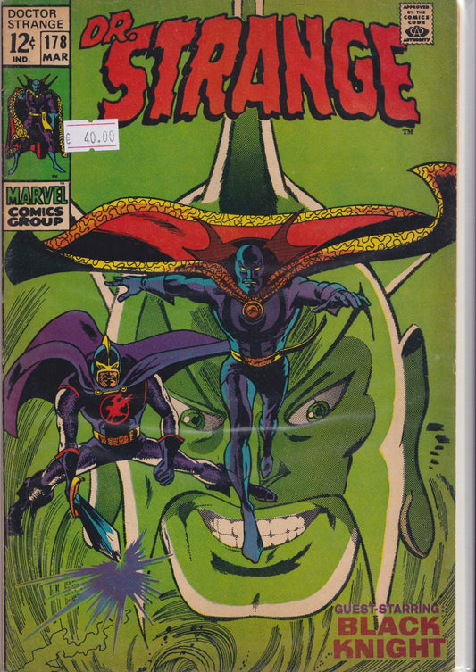 Doctor Strange #178 (1968) Black Knight VF - French Comics Lovers
