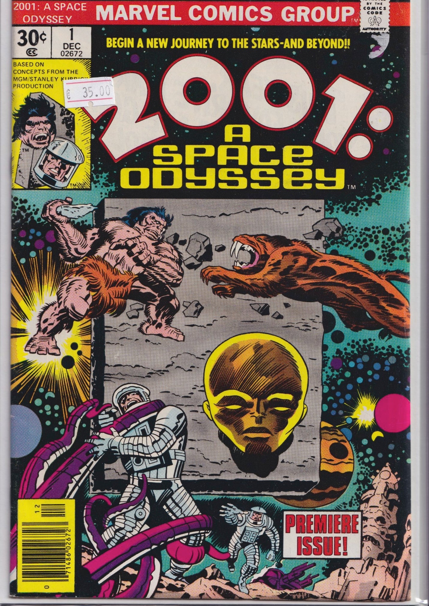 2001 A Space Odyssey #1 (1976) Kirby is here VF - French Comics Lovers