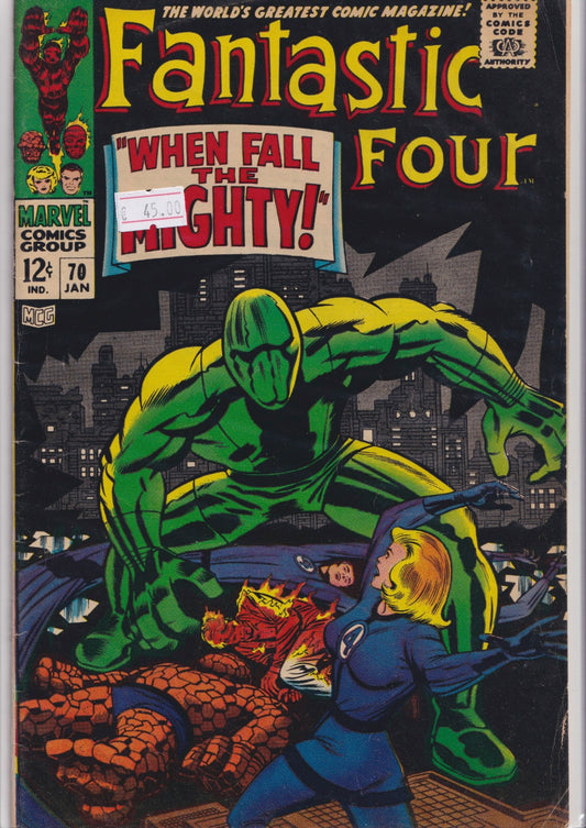 Fantastic Four Four #70 (1968) Fine - French Comics Lovers