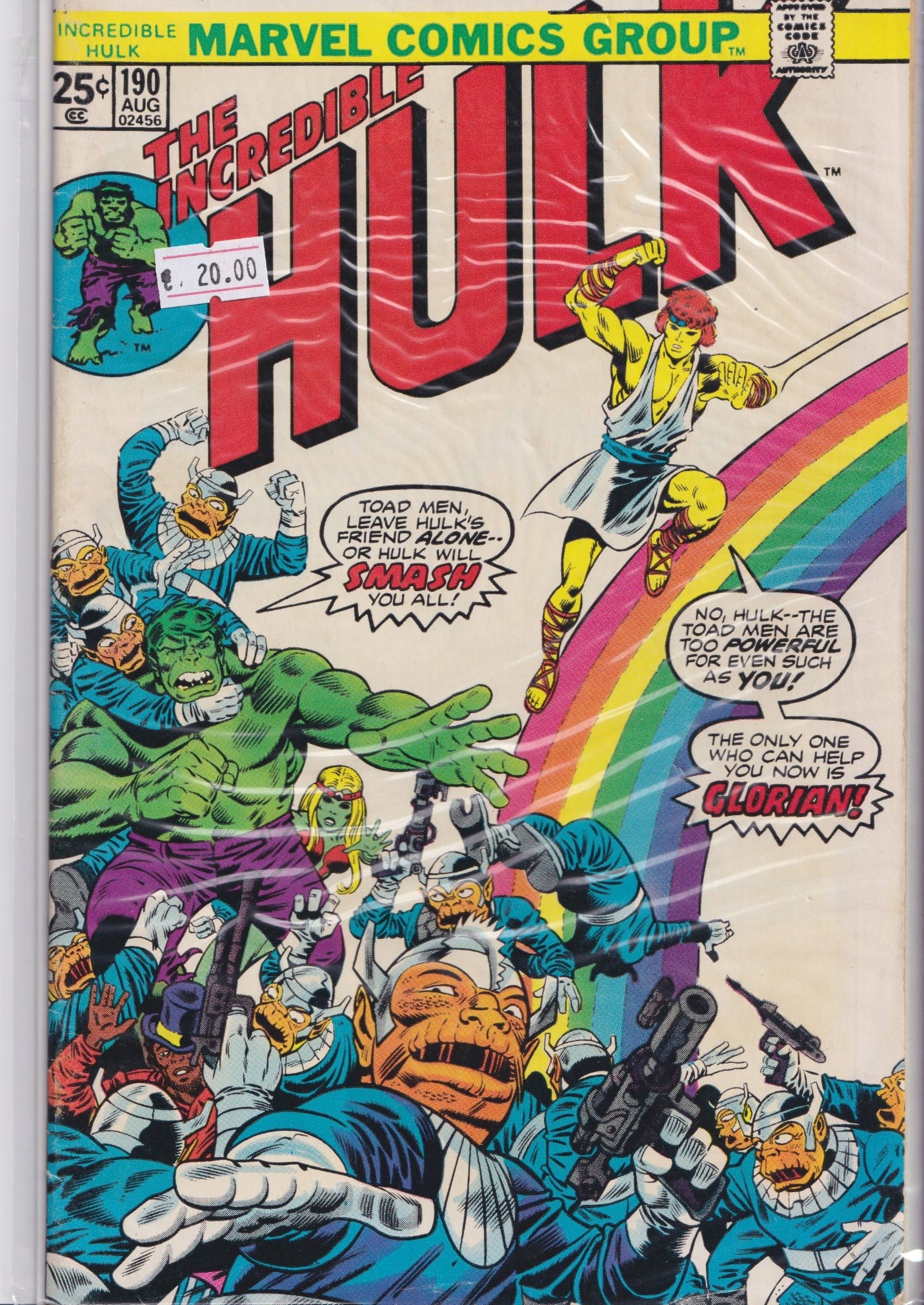 Hulk #190 (1975) Fine - French Comics Lovers