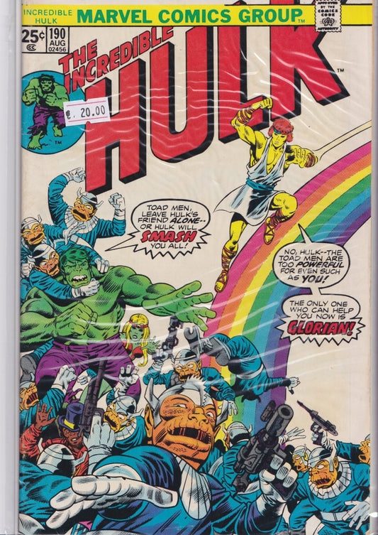 Hulk #190 (1975) Fine - French Comics Lovers
