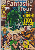 Fantastic Four Four #97 (1970) Vf - French Comics Lovers