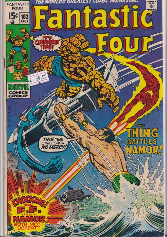 Fantastic Four Four #103 (1970) VF - French Comics Lovers