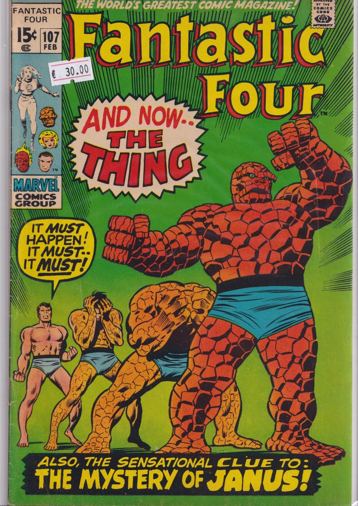 Fantastic Four #107 (1971) Fine - French Comics Lovers
