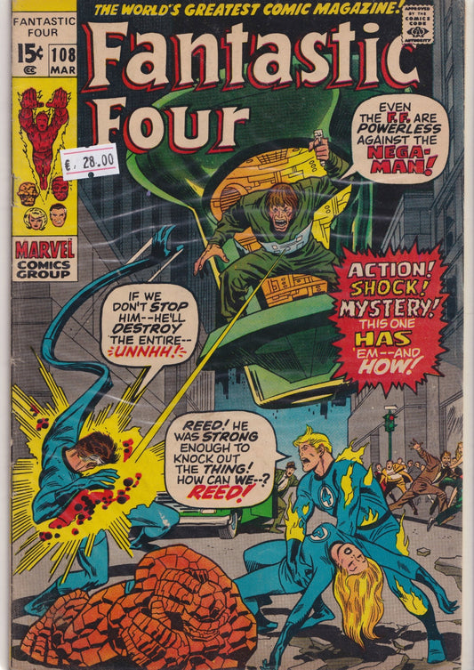 Fantastic Four #108 (1971) Fine- - French Comics Lovers