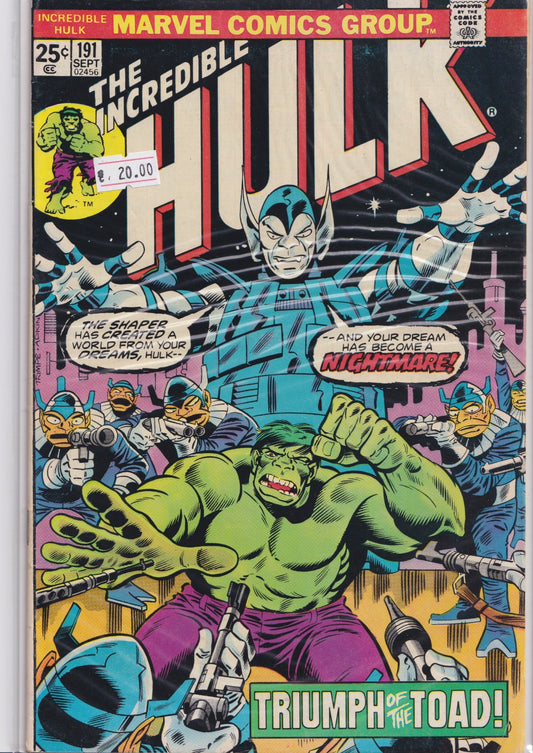 Hulk #191 (1975) Fine - French Comics Lovers