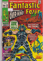 Fantastic Four #113 (1971) key issue 1°Mastermind Fine - French Comics Lovers