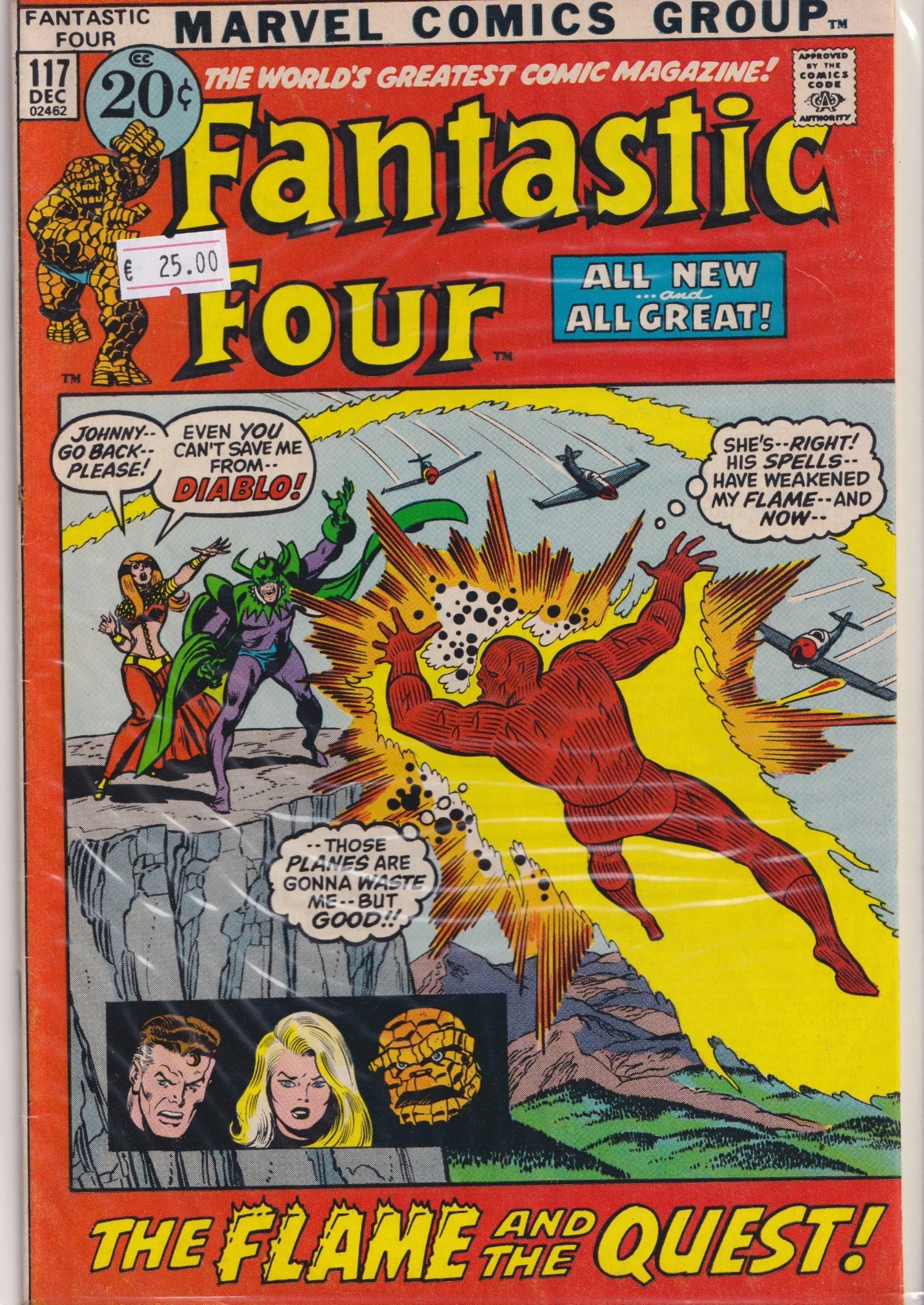 Fantastic Four #117 (1971) Fine + - French Comics Lovers