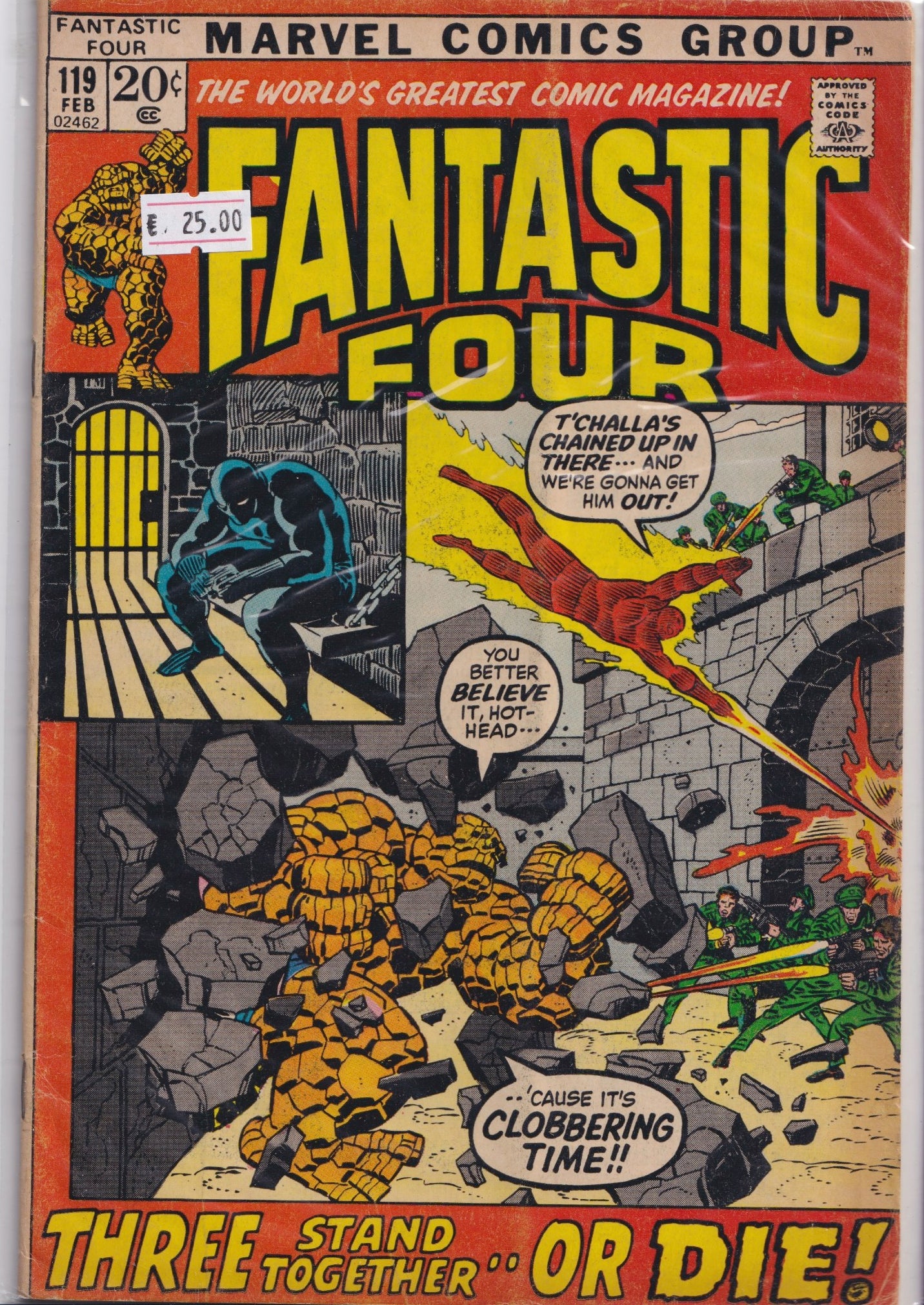 Fantastic Four #119 (1972) Fine - French Comics Lovers