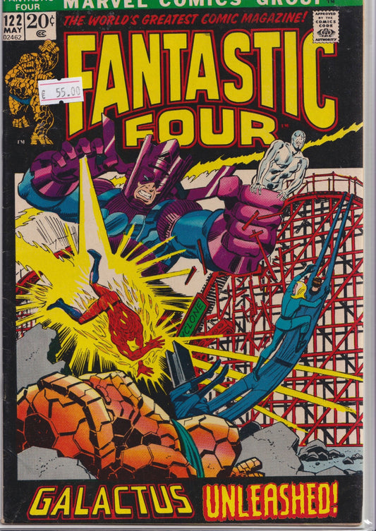 Fantastic Four #122 (1972) Silver Surfer Vf - French Comics Lovers