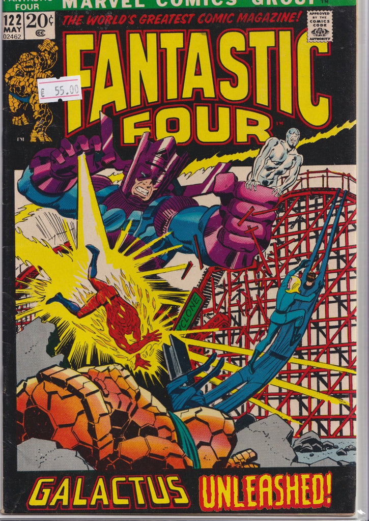 Fantastic Four #122 (1972) Silver Surfer Vf - French Comics Lovers
