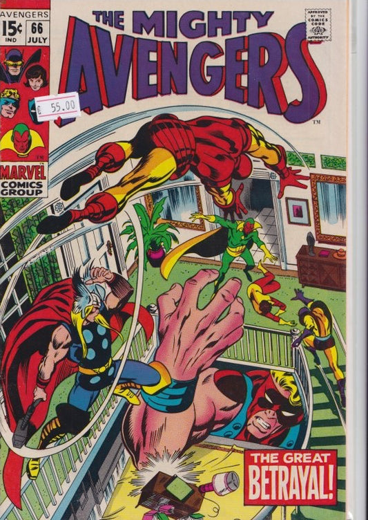 Avengers #66 (1969) 1° Adamantium vf - French Comics Lovers