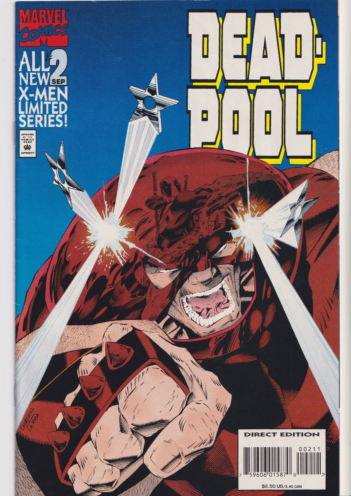 Deadpool Mini Serie #2  (1994) Full Set #1-4 VF