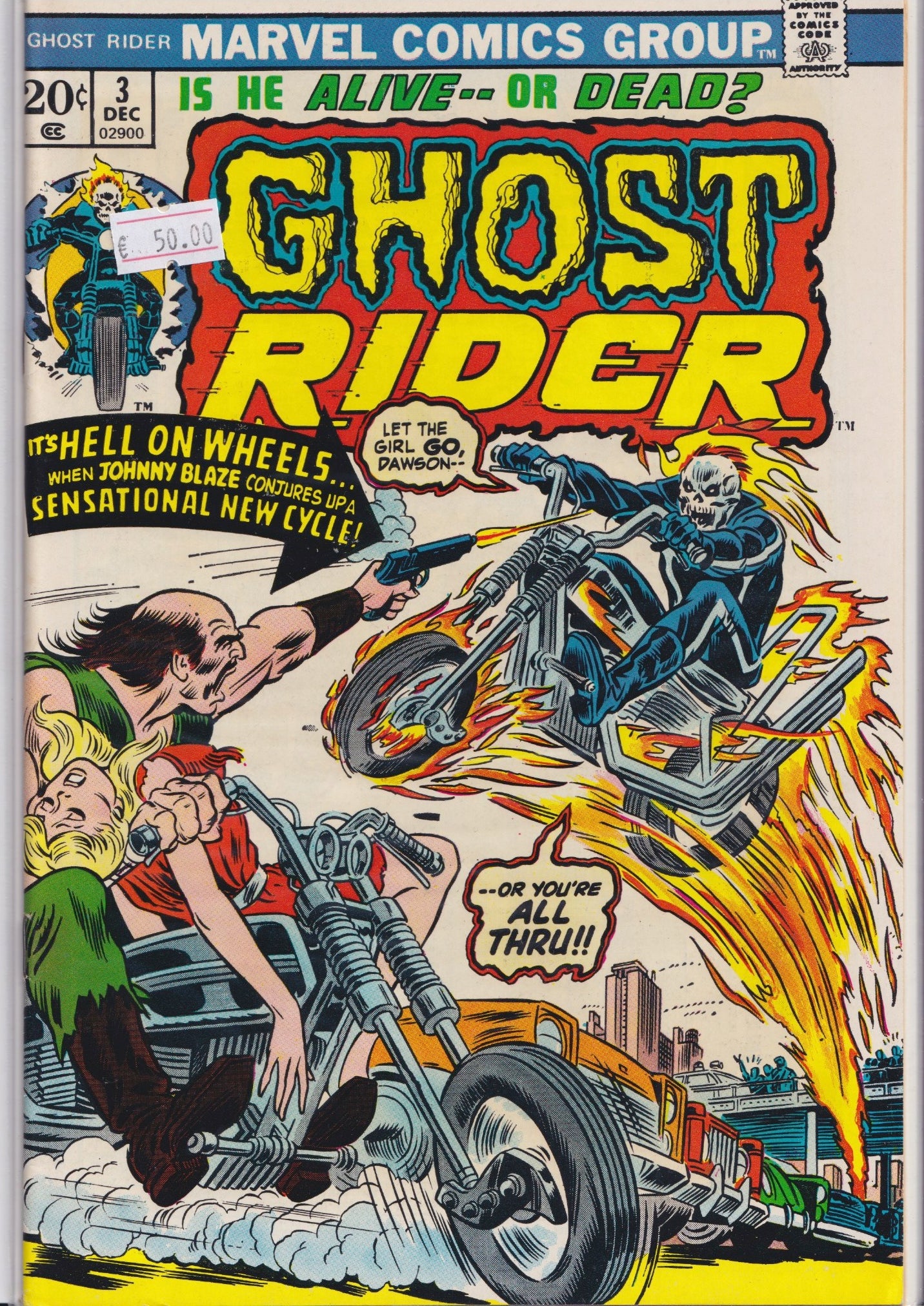 Ghost Rider #3 (1973) Vf - French Comics Lovers