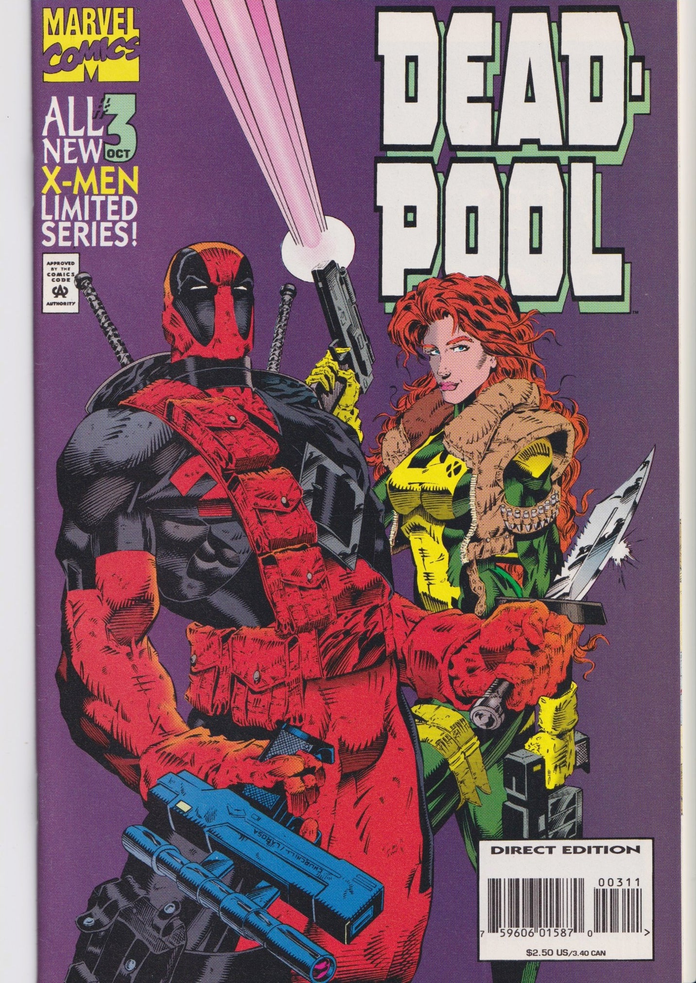 Deadpool Mini Serie #2  (1994) Full Set #1-4 VF