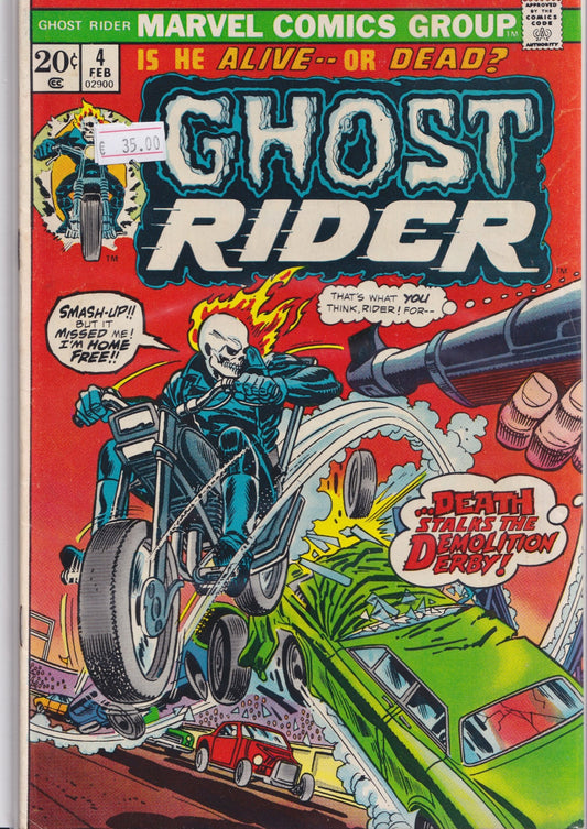 Ghost Rider #4 (1973) Fine+ - French Comics Lovers