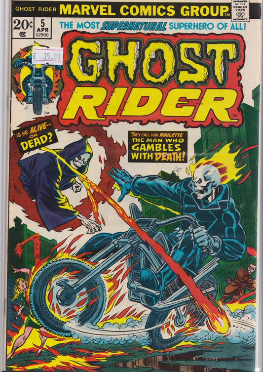 Ghost Rider #5 (1973) Vf - French Comics Lovers