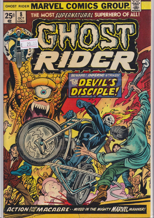 Ghost Rider #8 (1974) Vf - French Comics Lovers