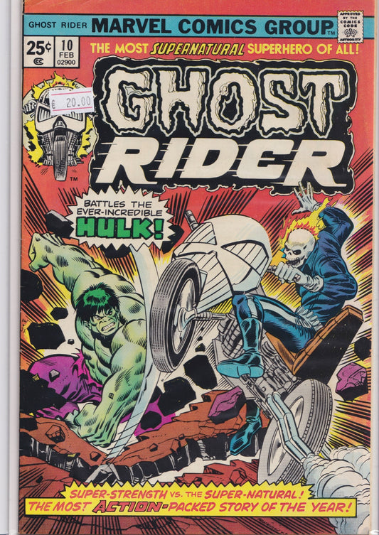 Ghost Rider #10 (1975) F+ - French Comics Lovers