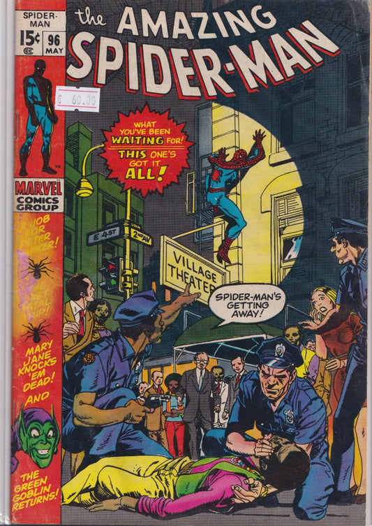 Amazing Spider-Man #96 Drug issue Vg - French Comics Lovers