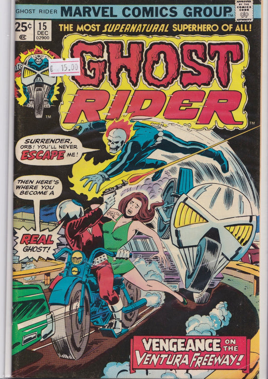 Ghost Rider #15 (1975) F+ - French Comics Lovers