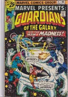 Marvel Presents :Guardians of the Galaxy #3-12 (1976) Full set Vg/F - French Comics Lovers