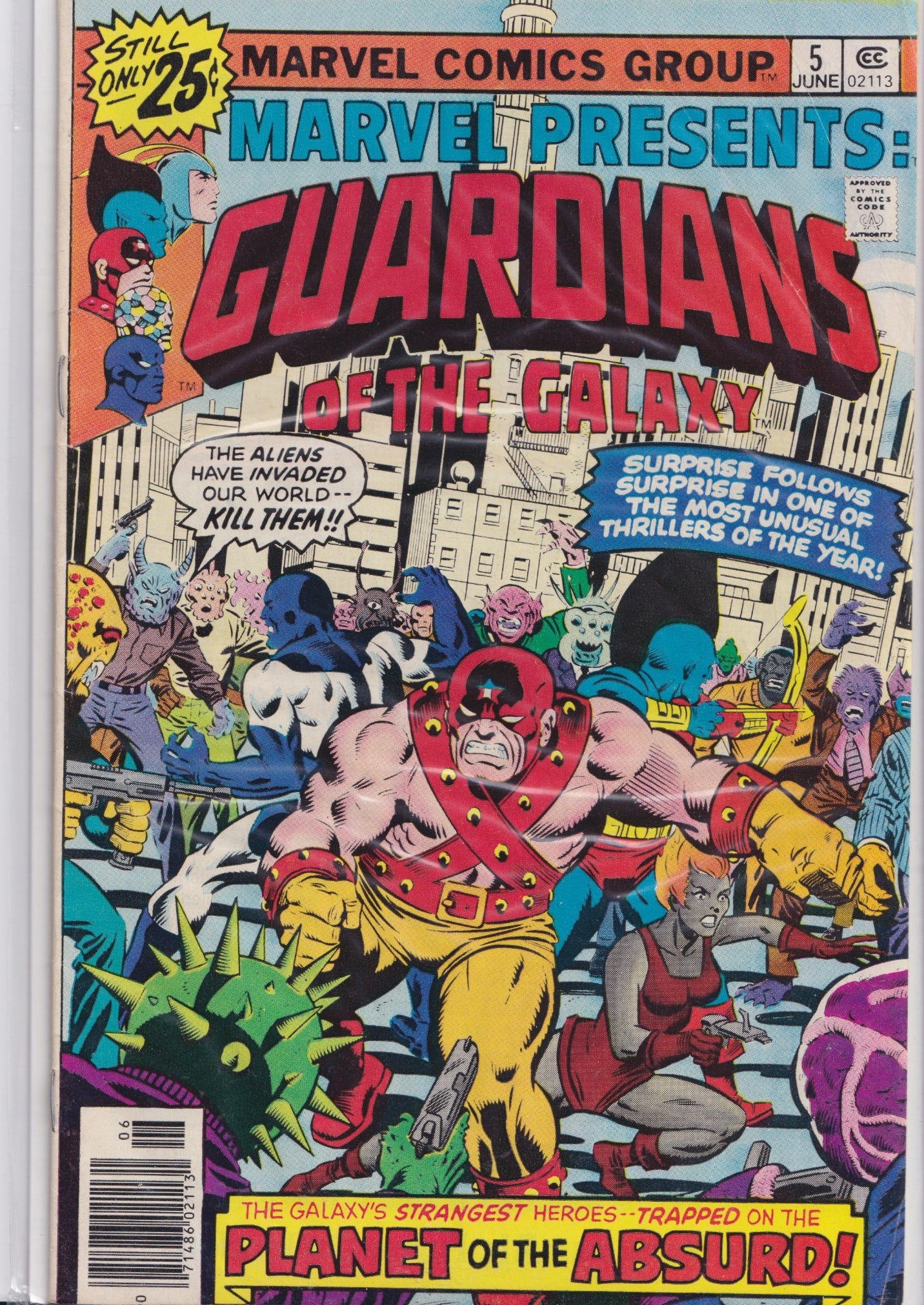 Marvel Presents :Guardians of the Galaxy #3-12 (1976) Full set Vg/F - French Comics Lovers