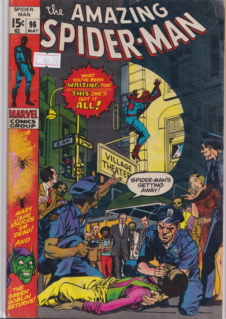 Amazing Spider-Man #96 Drug issue Vg - French Comics Lovers