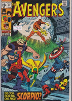 Avengers #72 (1970) VF - French Comics Lovers