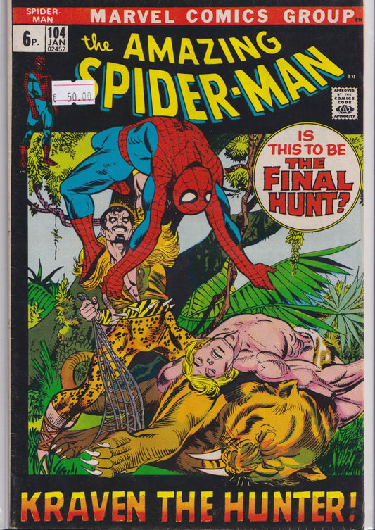 Amazing Spider-man #104 - French Comics Lovers