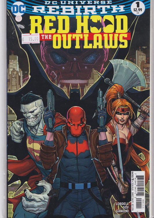 Red Hood and the Outlaws #1 (2016) Very Fine
