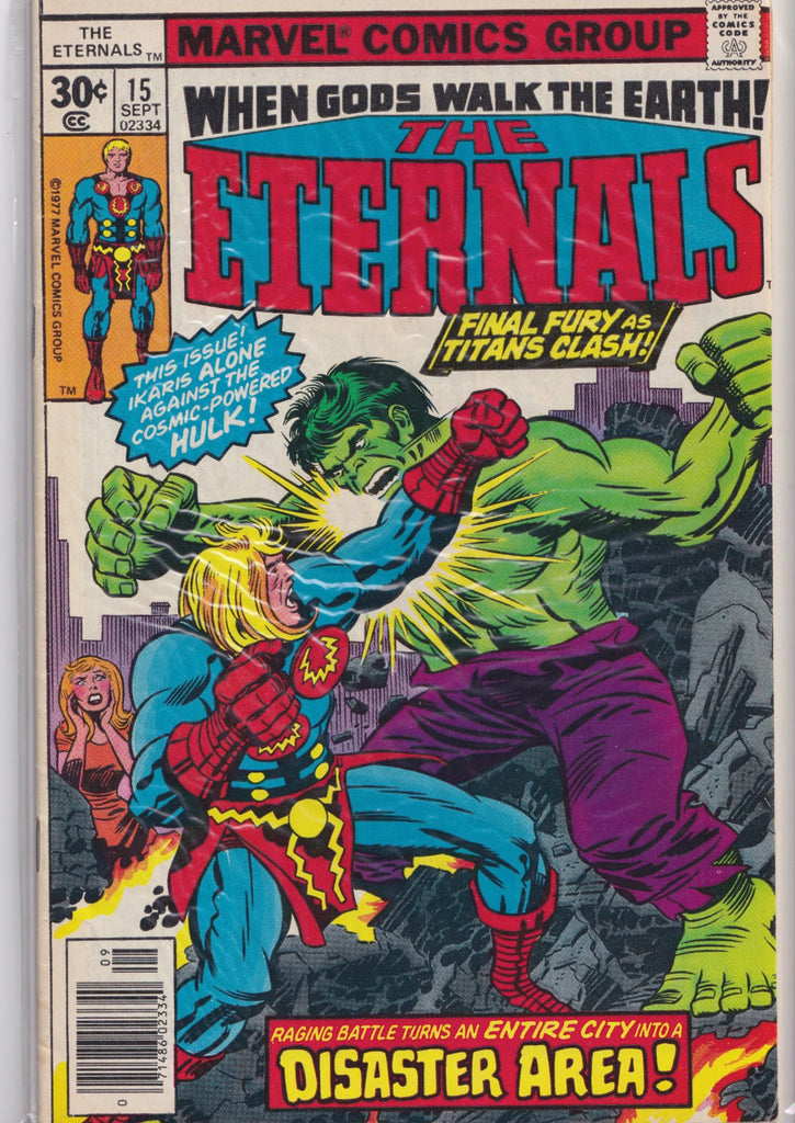 Eternals #1-18+Annual #1 (1976) full serie complete  The Original Kirby serie Very Fine