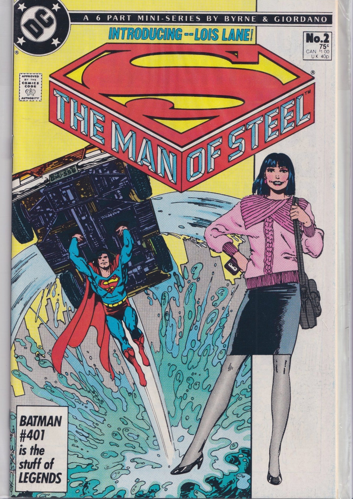 Man of Steel #1-6 + variant Full set (1986) VF - French Comics Lovers