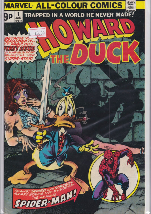 Howard the Duck #1 (1976) F+ - French Comics Lovers